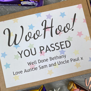 Woo Hoo! You Passed - Personalised Chocolate Box-3-The Persnickety Co
