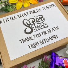 Load image into Gallery viewer, Super Teacher - Chocolate Box-9-The Persnickety Co
