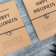 Load image into Gallery viewer, Happy Halloween Wish Bracelet-4-The Persnickety Co

