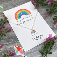 Load image into Gallery viewer, Rainbow Necklace-5-The Persnickety Co
