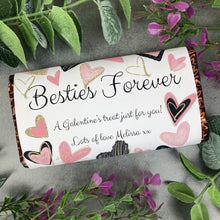 Load image into Gallery viewer, Besties Forever Galentine&#39;s Day Chocolate Bar
