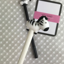 Load image into Gallery viewer, Zebra Gel Pen-4-The Persnickety Co
