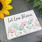 Let Love Bloom Plantable Seed Card, Plantable Card, Wildflower Card, Seed Card-The Persnickety Co