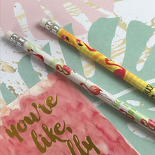 Load image into Gallery viewer, Flamingo Pencils-4-The Persnickety Co

