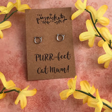 Load image into Gallery viewer, 925 Sterling Silver - PURR-fect Cat Mum-6-The Persnickety Co
