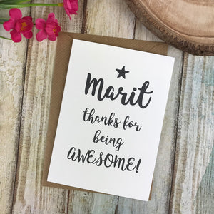 Thanks For Being Awesome Card-8-The Persnickety Co