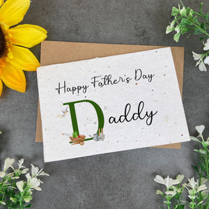 Happy Father's Day - Gardening Plantable Card