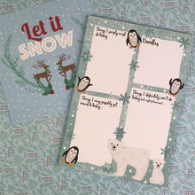 Load image into Gallery viewer, Winter Friends A5 Notepad-The Persnickety Co
