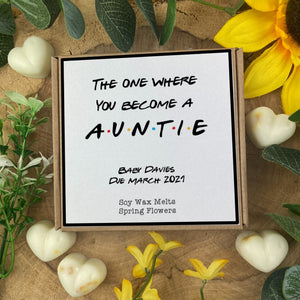 You Became An Auntie Soy Wax Melt Box