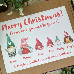 From My Gnome To Yours Family Sweet Box