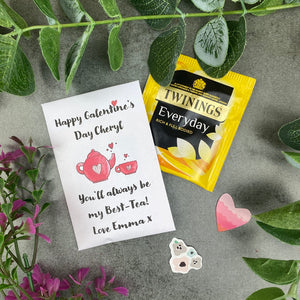 You'll Always Be My Best-Tea Personalised Galentine's Day Tea Envelope