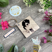Load image into Gallery viewer, Personalised Dog Dad Keyring
