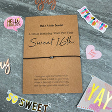 Load image into Gallery viewer, Sweet 16th Wish Bracelet-10-The Persnickety Co
