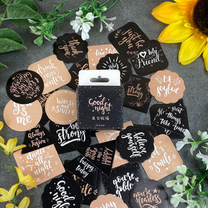 Positive Quote Stickers-The Persnickety Co