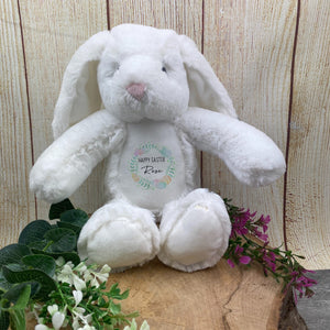 Easter Bunny - Name In Wreath