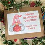 Load image into Gallery viewer, Personalised Christmas Gnome Sweet Box
