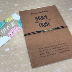 Bride Tribe Arrow Wish Bracelet-3-The Persnickety Co