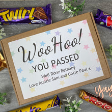 Load image into Gallery viewer, Woo Hoo! You Passed - Personalised Chocolate Box-7-The Persnickety Co
