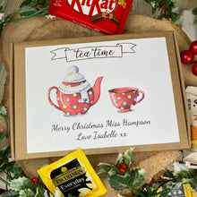 Load image into Gallery viewer, Teacher Christmas Tea &amp; Biscuit Box-3-The Persnickety Co
