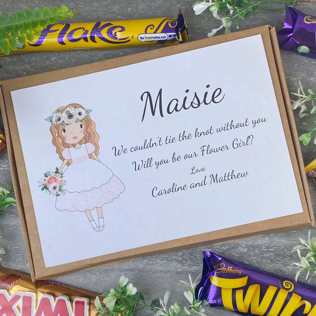 Flower Girl Proposal Chocolate Box-The Persnickety Co