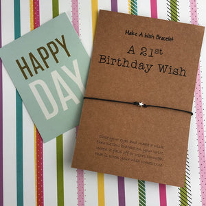 A 21st Birthday Wish - Star-2-The Persnickety Co