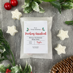 Truly Amazing Teaching assistant Christmas Wax Melts-The Persnickety Co