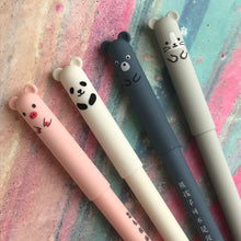 Load image into Gallery viewer, Cute Big Ear Animal Gel Pen - Pig/Panda/Bear/Mouse-6-The Persnickety Co

