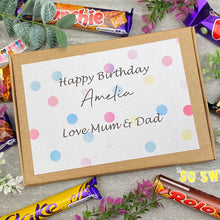 Load image into Gallery viewer, Personalised Birthday Chocolate Gift Box-5-The Persnickety Co

