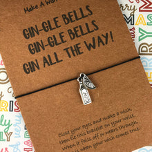 Load image into Gallery viewer, Gin-gle Bells Wish Bracelet-5-The Persnickety Co
