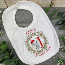 Load image into Gallery viewer, Elephant Christmas Bib and Vest
