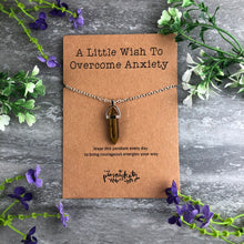 Load image into Gallery viewer, Crystal Necklace - A Little Wish To Overcome Anxiety-10-The Persnickety Co
