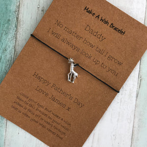 No Matter How Tall I Grow Wish Bracelet-8-The Persnickety Co