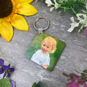 This Uncle Is Loved By Photo Keyring