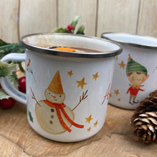 Load image into Gallery viewer, Elf Girl Personalised Enamel Mug-2-The Persnickety Co
