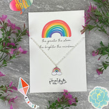 Load image into Gallery viewer, Rainbow Necklace-9-The Persnickety Co
