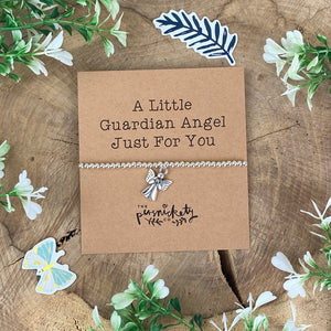 A Little Guardian Angel Just For You Beaded Bracelet-8-The Persnickety Co