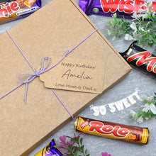 Load image into Gallery viewer, Personalised Birthday Chocolate Box With Tag-3-The Persnickety Co
