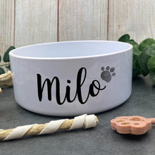 Load image into Gallery viewer, Personalised Dog Bowl-The Persnickety Co
