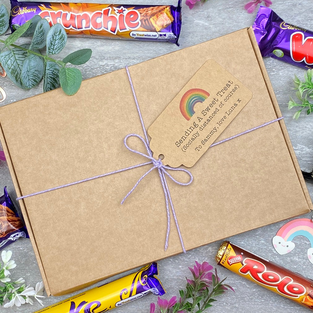 Socially Distanced Gift - Personalised Chocolate Gift Box-The Persnickety Co