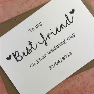 To My Best Friend on your Wedding Day-5-The Persnickety Co