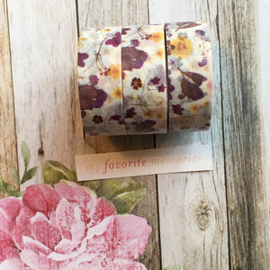 Wild Flower Washi Tape-3-The Persnickety Co