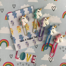 Load image into Gallery viewer, Unicorn Paper Clip-5-The Persnickety Co
