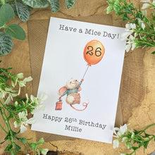 Load image into Gallery viewer, Have A Mice Day! - Personalised Card-2-The Persnickety Co
