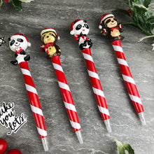 Load image into Gallery viewer, Cute Panda And Sloth Christmas Pens-3-The Persnickety Co
