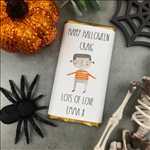 Load image into Gallery viewer, Frankenstein Happy Halloween - Personalised Chocolate Bar
