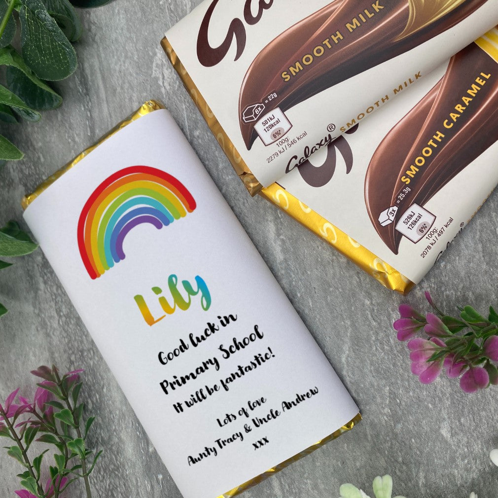 Good Luck In Primary School - Personalised Chocolate Bar-The Persnickety Co