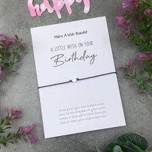 Load image into Gallery viewer, A Little Wish On Your Birthday-The Persnickety Co
