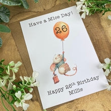 Load image into Gallery viewer, Have A Mice Day! - Personalised Card-8-The Persnickety Co
