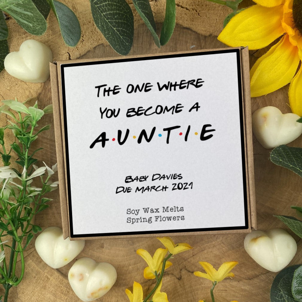 You Became An Auntie Soy Wax Melt Box-The Persnickety Co