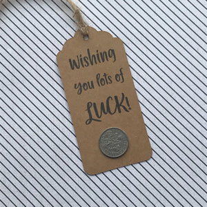 I Wish You Lots of Luck Gift Tag-8-The Persnickety Co